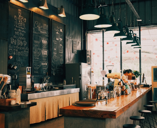 Café interior concept